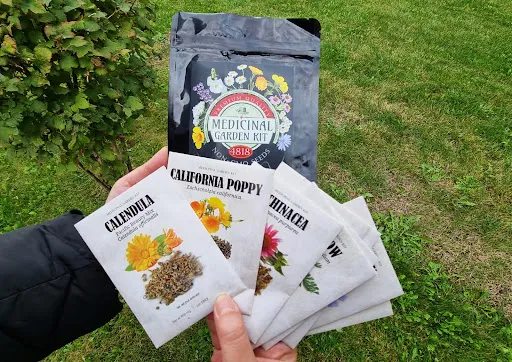 Medicinal Garden Kit - 10 Medicinal Plant Seeds